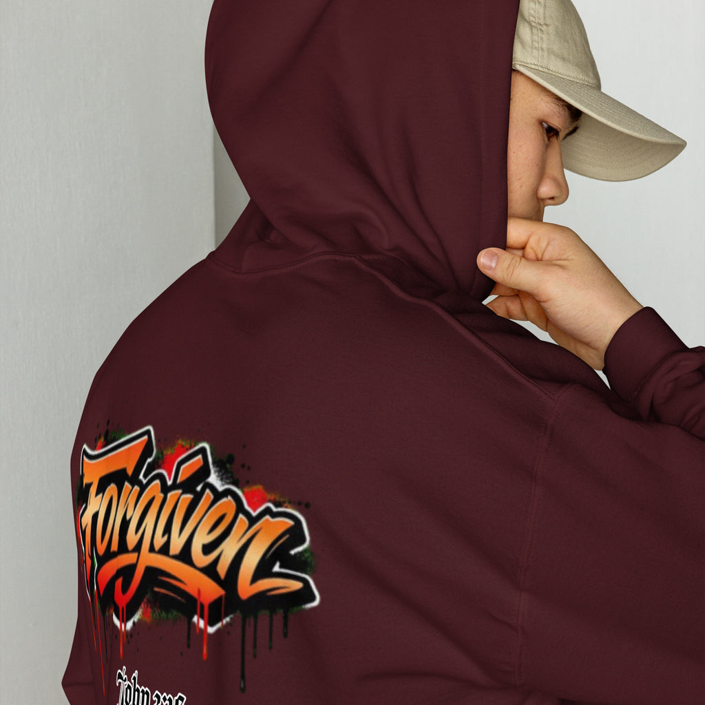 Forgiven - Unisex Hoodie - Christian Apparel by BASR Clothing