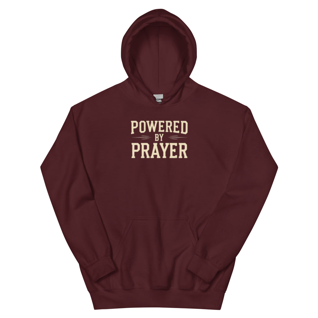 Powered by Prayer - Unisex Hoodie - Christian Apparel by BASR Clothing