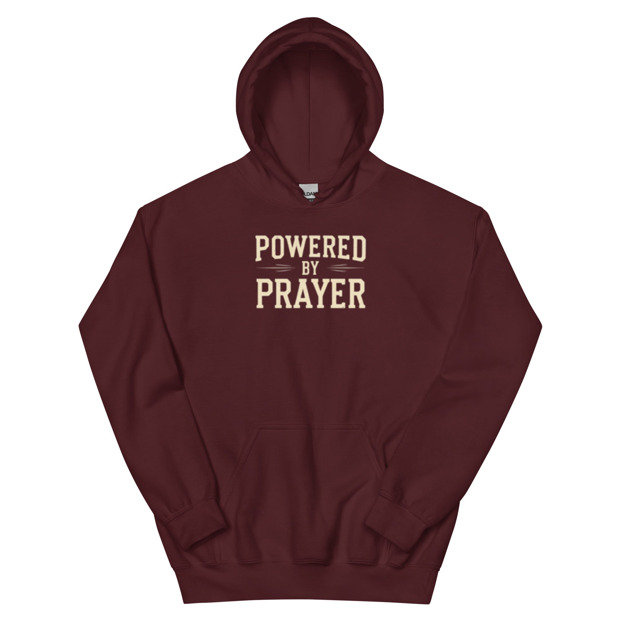 Powered by Prayer - Unisex Hoodie - Christian Apparel by BASR Clothing