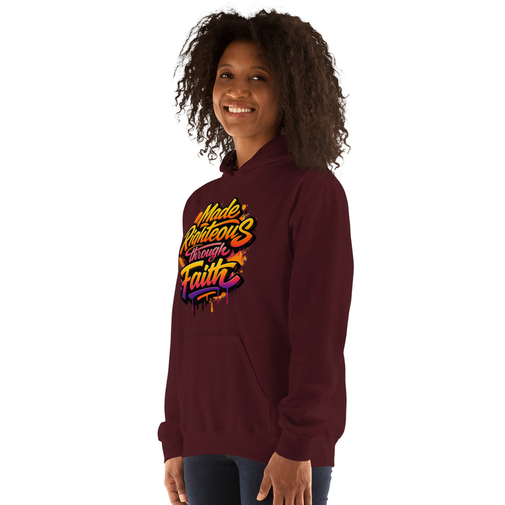 Made Righteous - Unisex Hoodie - Christian Apparel by BASR Clothing