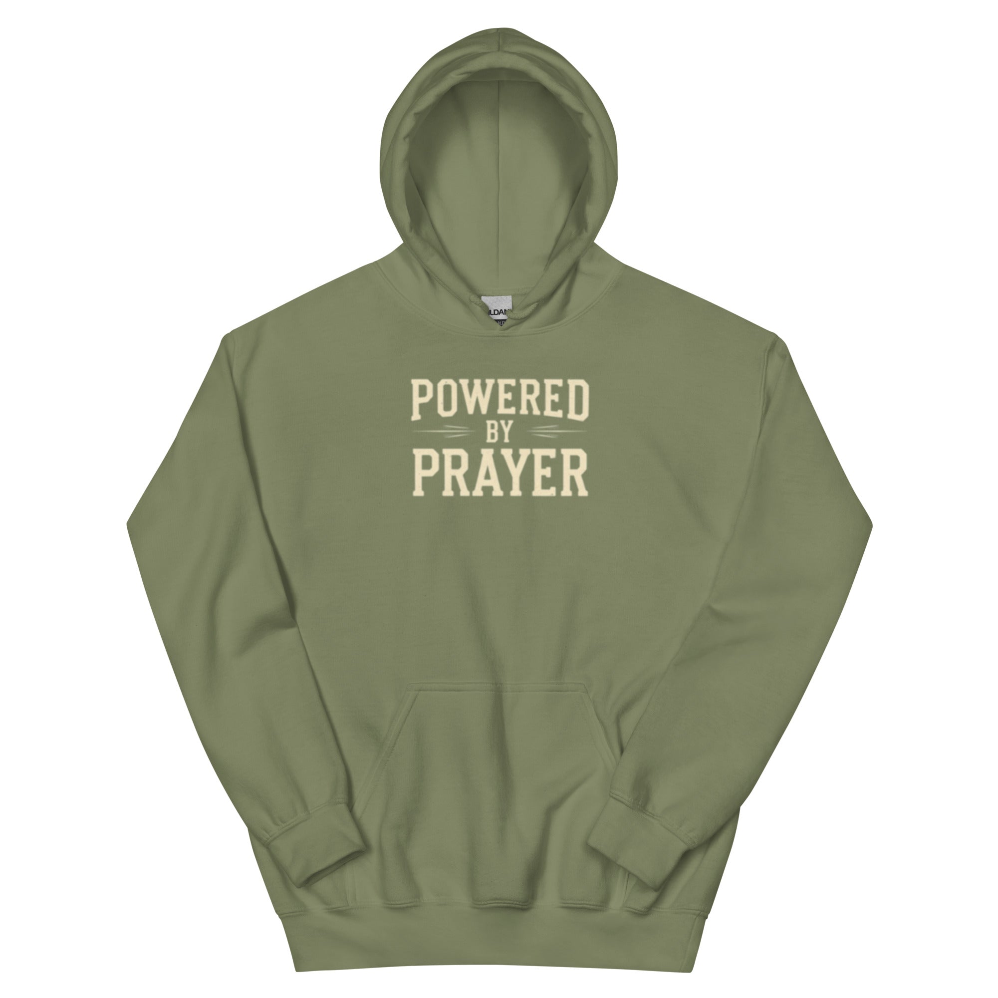 Powered by Prayer - Unisex Hoodie - Christian Apparel by BASR Clothing