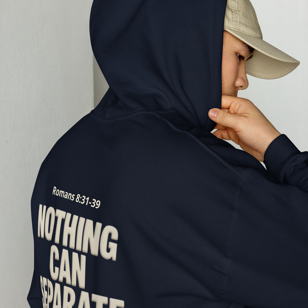 Nothing Can Separate You - Unisex Hoodie - Christian Apparel by BASR Clothing