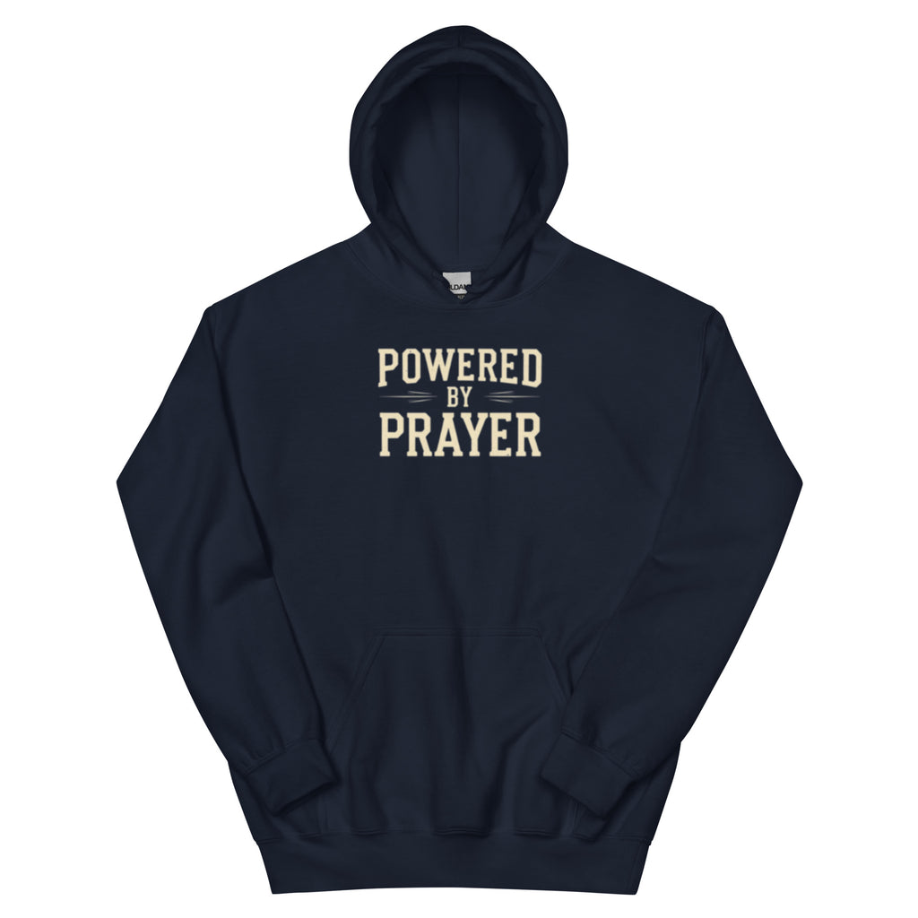 Powered by Prayer - Unisex Hoodie - Christian Apparel by BASR Clothing