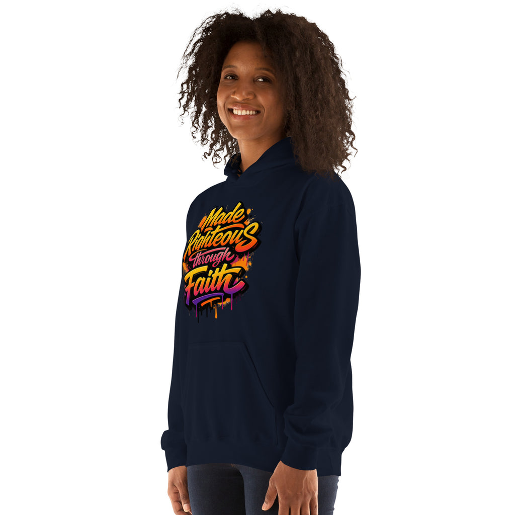 Made Righteous - Unisex Hoodie - Christian Apparel by BASR Clothing