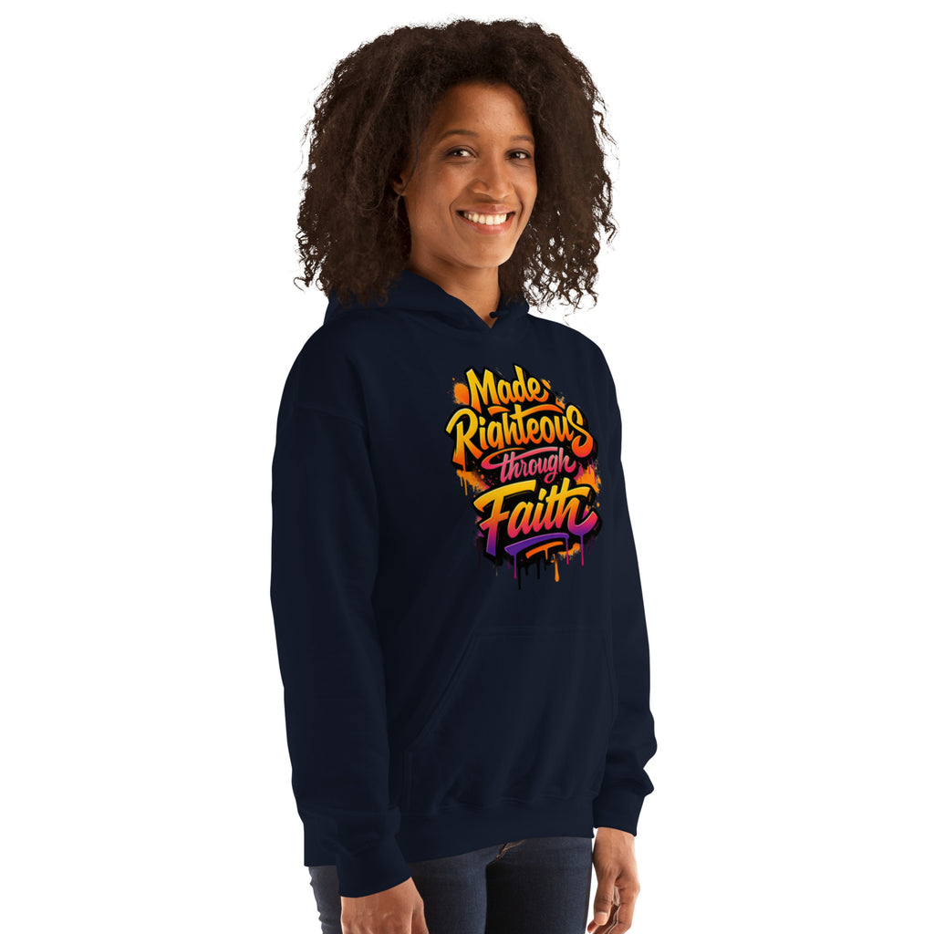 Made Righteous - Unisex Hoodie - Christian Apparel by BASR Clothing