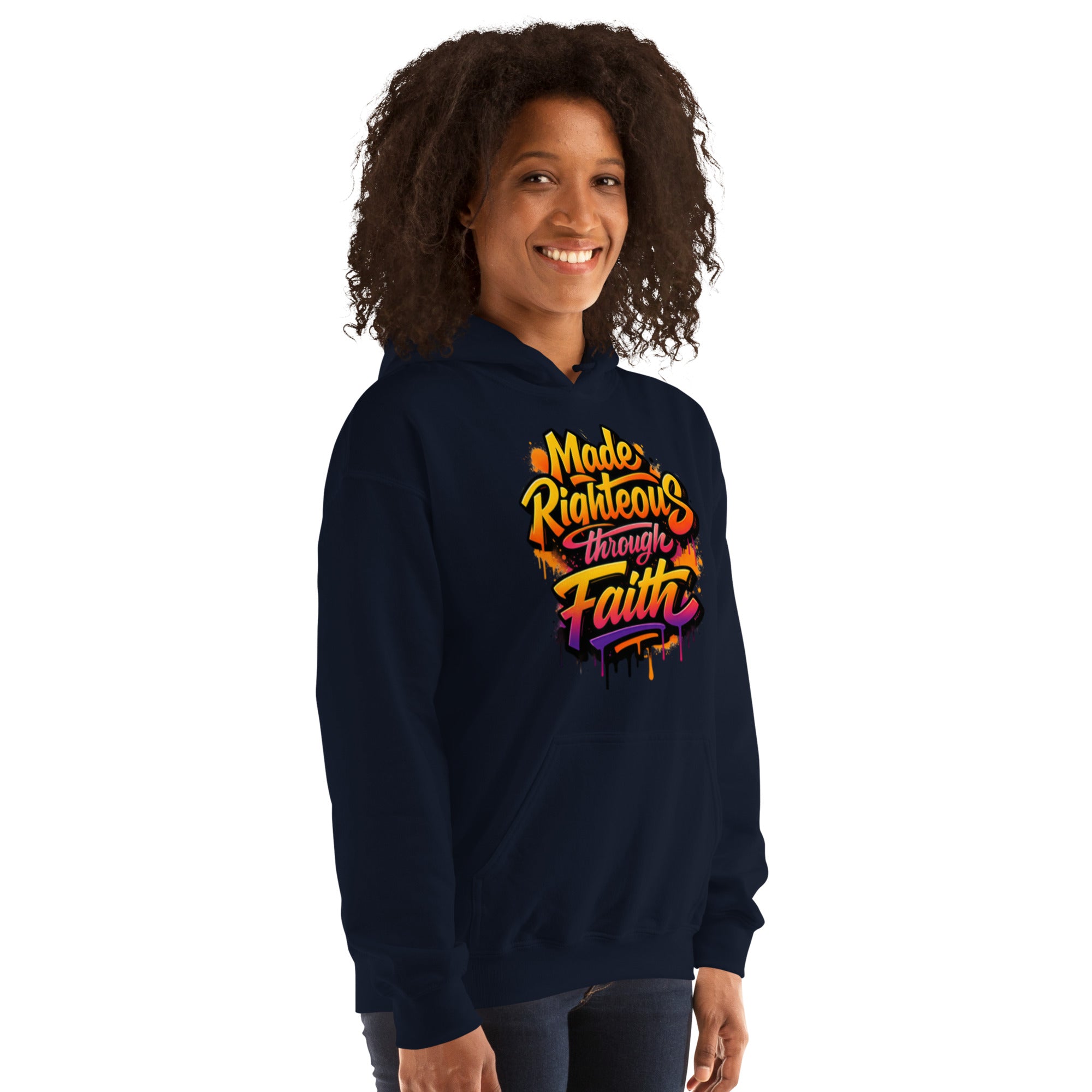 Made Righteous - Unisex Hoodie - Christian Apparel by BASR Clothing