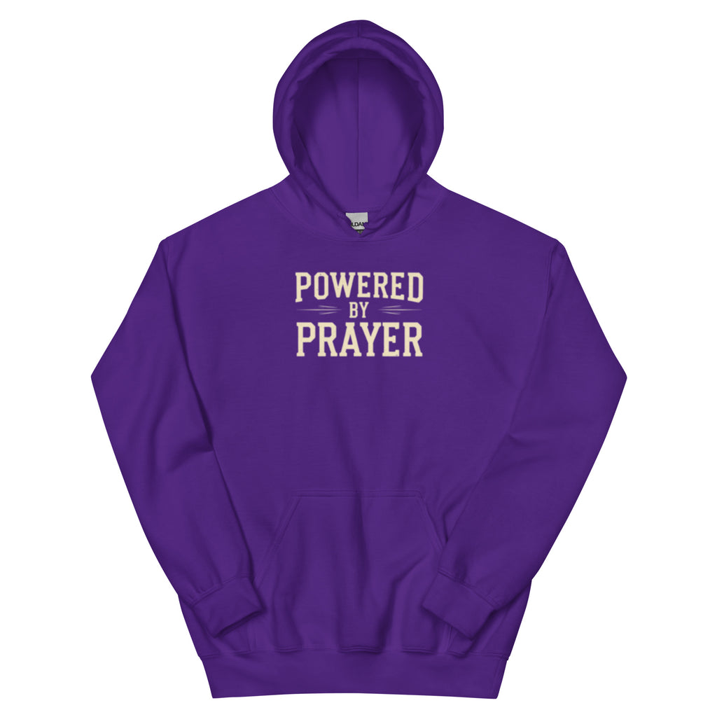 Powered by Prayer - Unisex Hoodie - Christian Apparel by BASR Clothing