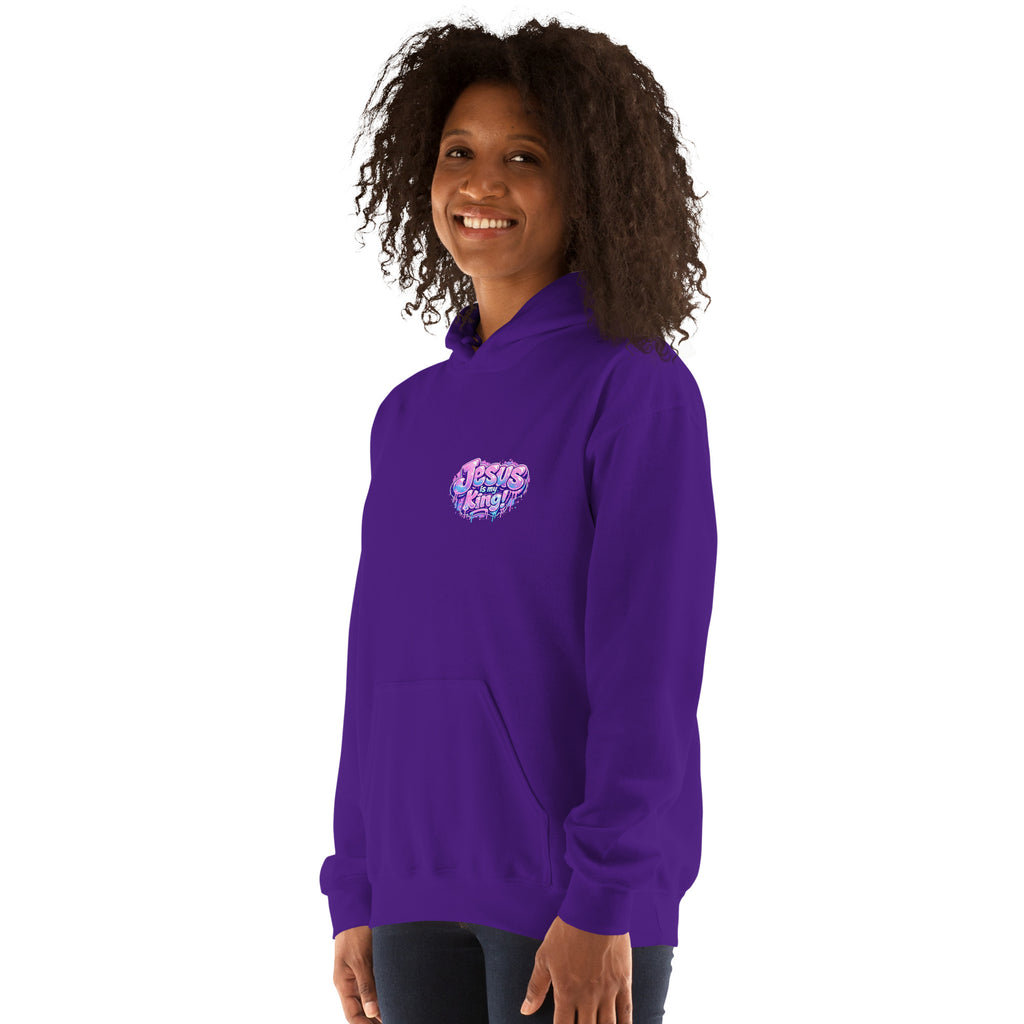 Jesus is my King - Unisex Hoodie - Christian Apparel by BASR Clothing