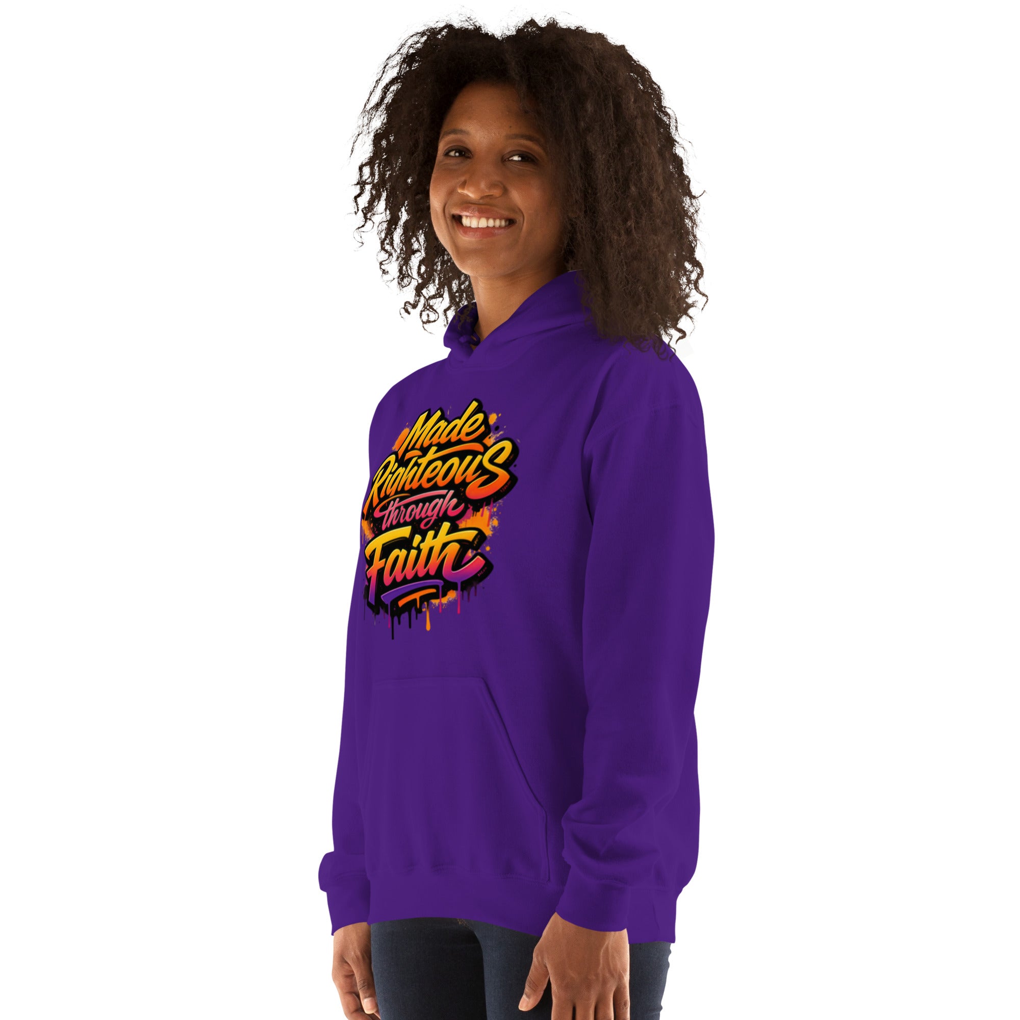Made Righteous - Unisex Hoodie - Christian Apparel by BASR Clothing