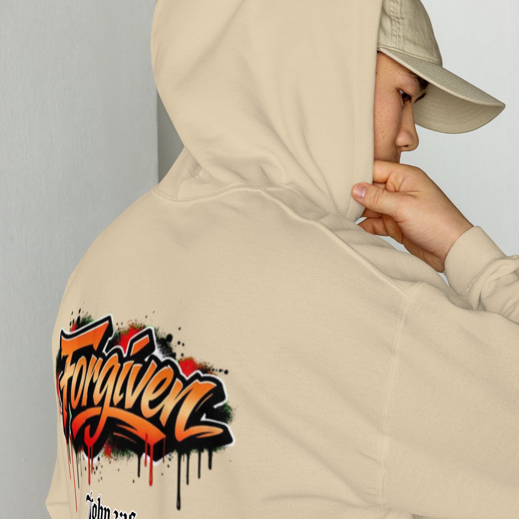 Forgiven - Unisex Hoodie - Christian Apparel by BASR Clothing