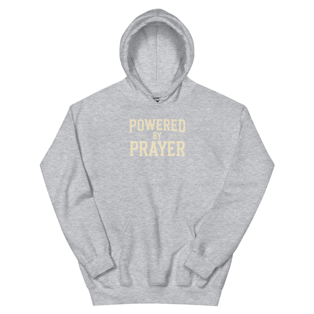 Powered by Prayer - Unisex Hoodie - Christian Apparel by BASR Clothing