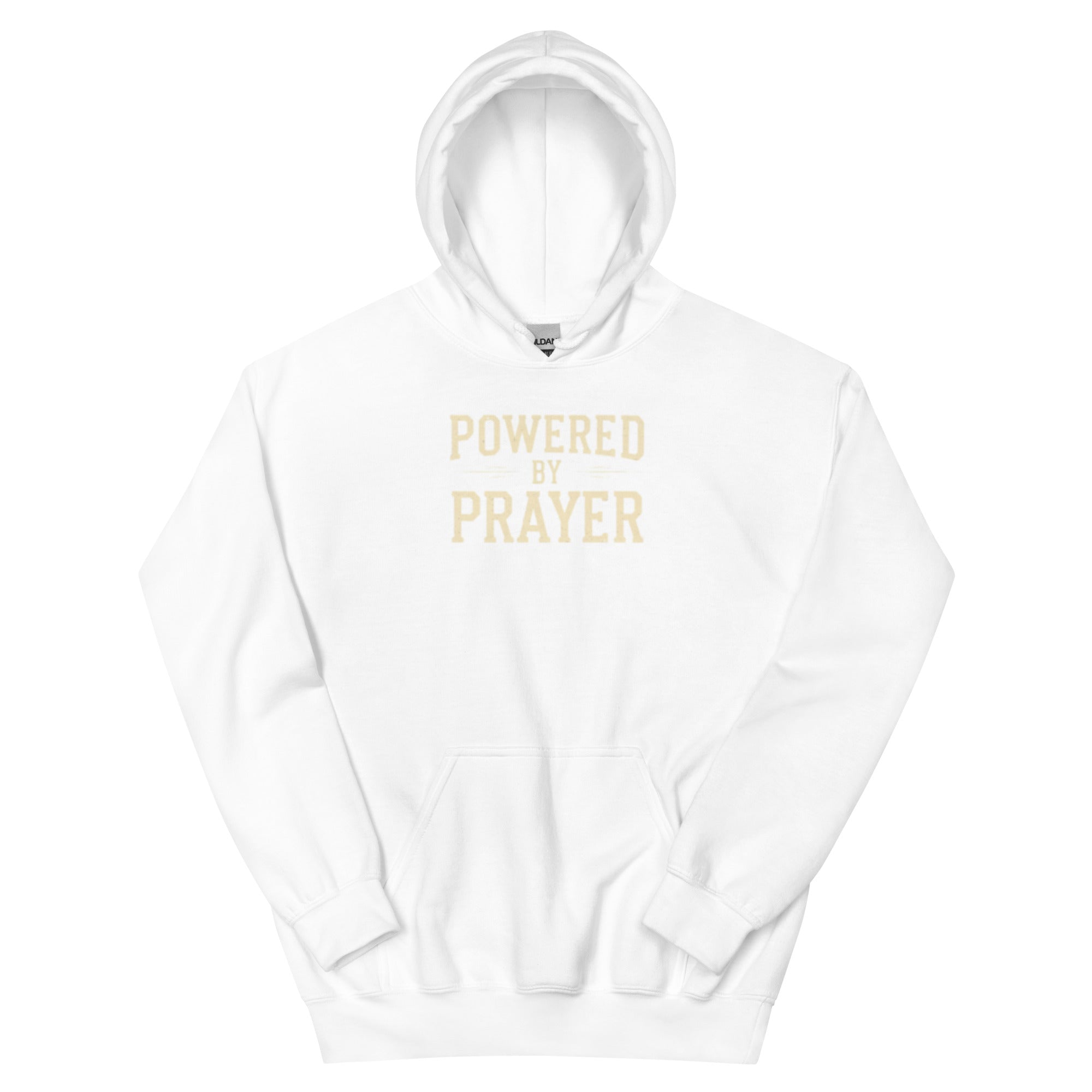Powered by Prayer - Unisex Hoodie - Christian Apparel by BASR Clothing