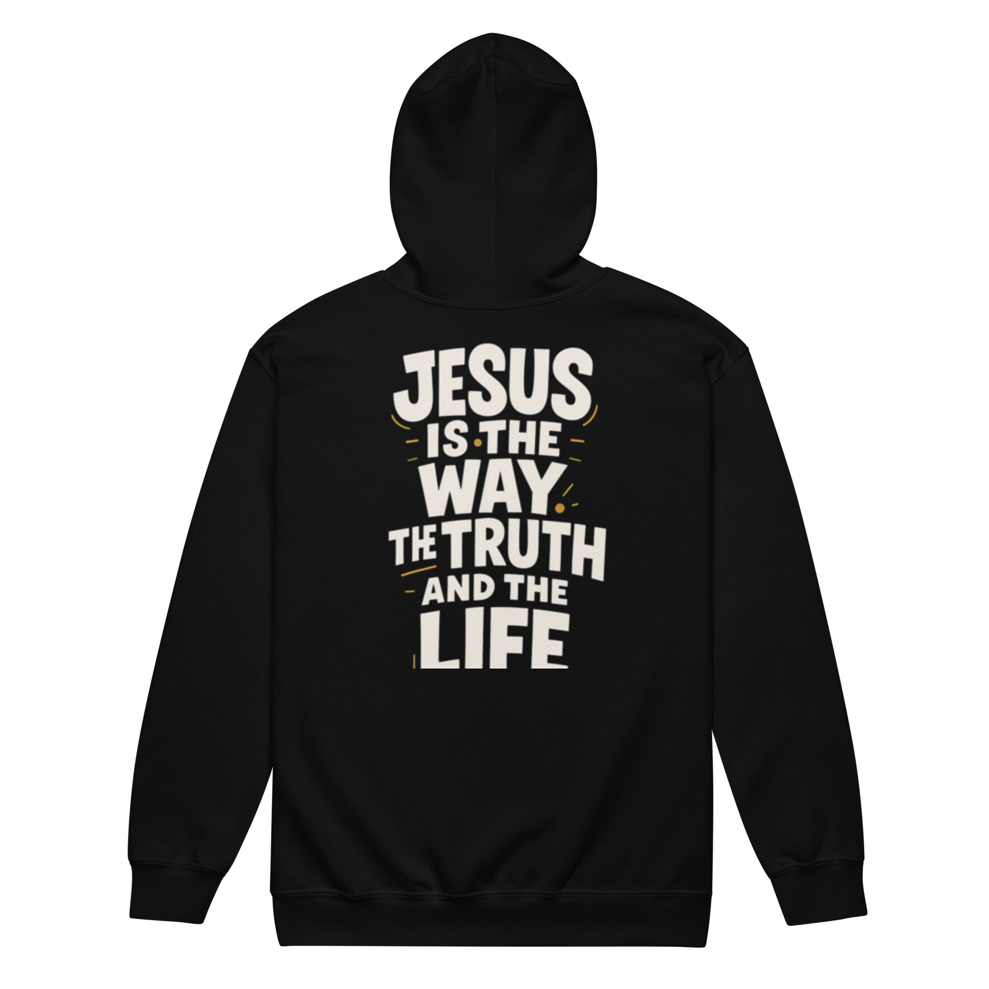 The Way - Unisex heavy blend zip hoodie - Christian Apparel by BASR Clothing