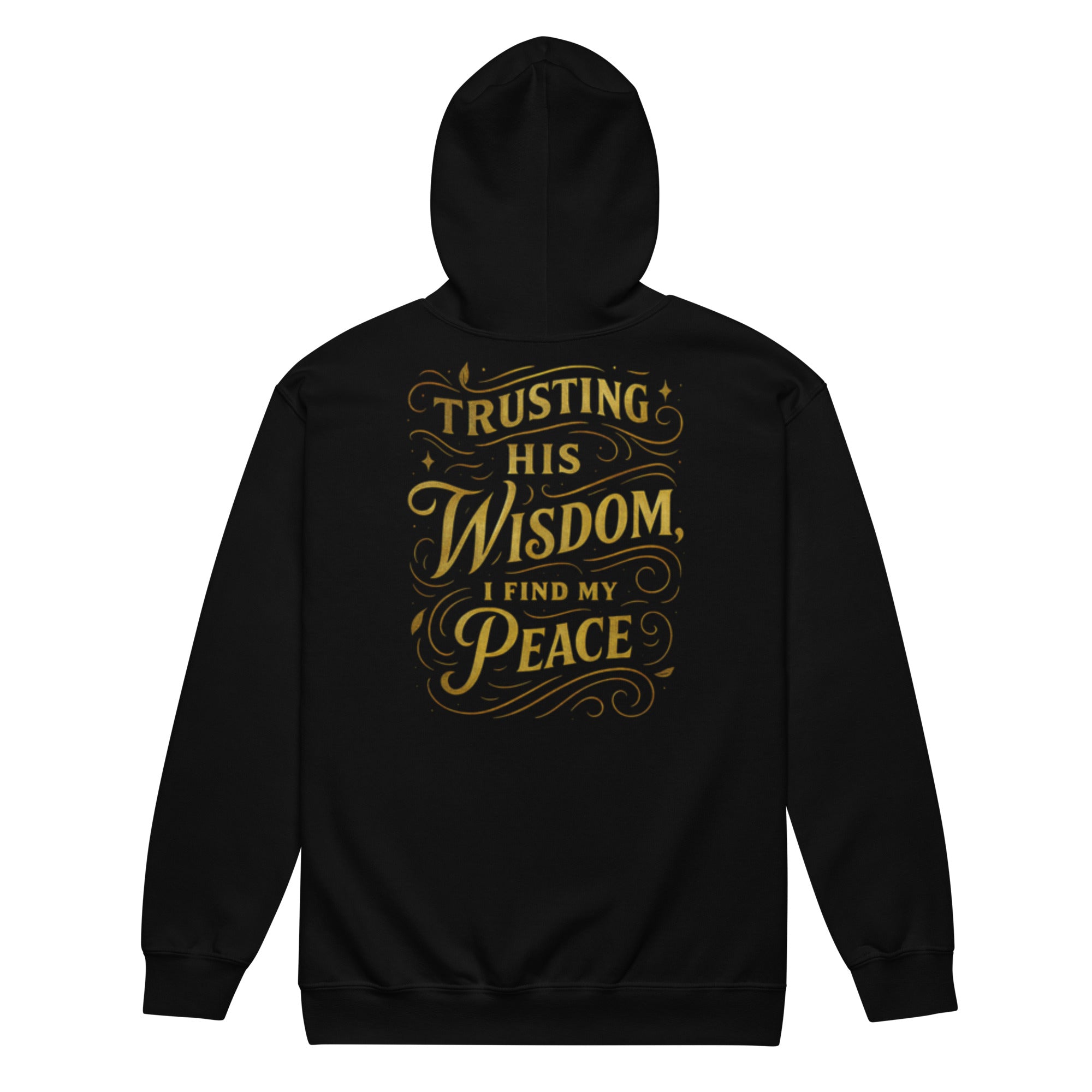 Peace - Unisex heavy blend zip hoodie - Christian Apparel by BASR Clothing
