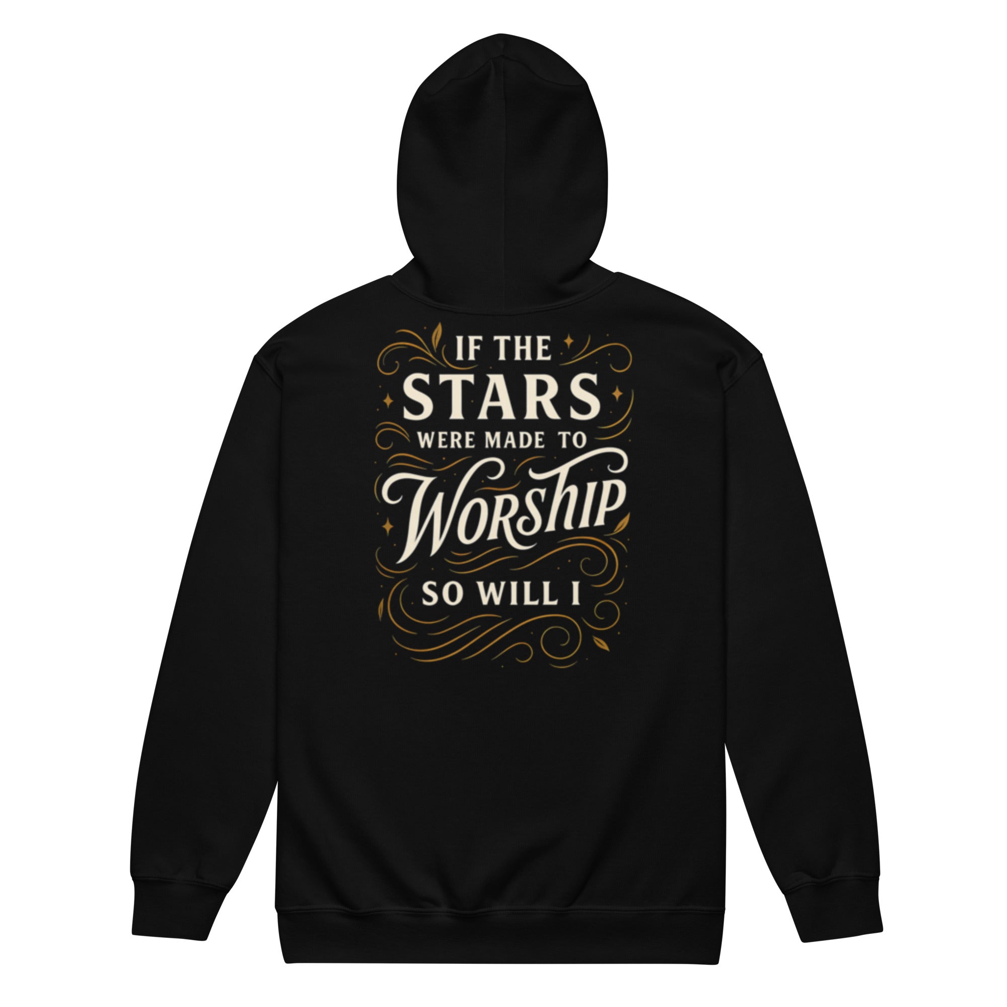 Worship - Unisex heavy blend zip hoodie - Christian Apparel by BASR Clothing