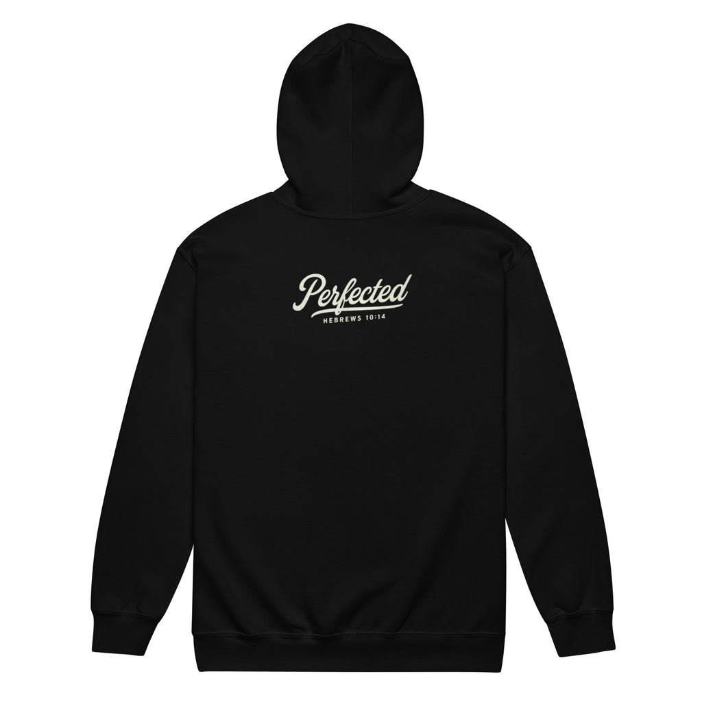 Perfected - Unisex heavy blend zip hoodie - Christian Apparel by BASR Clothing