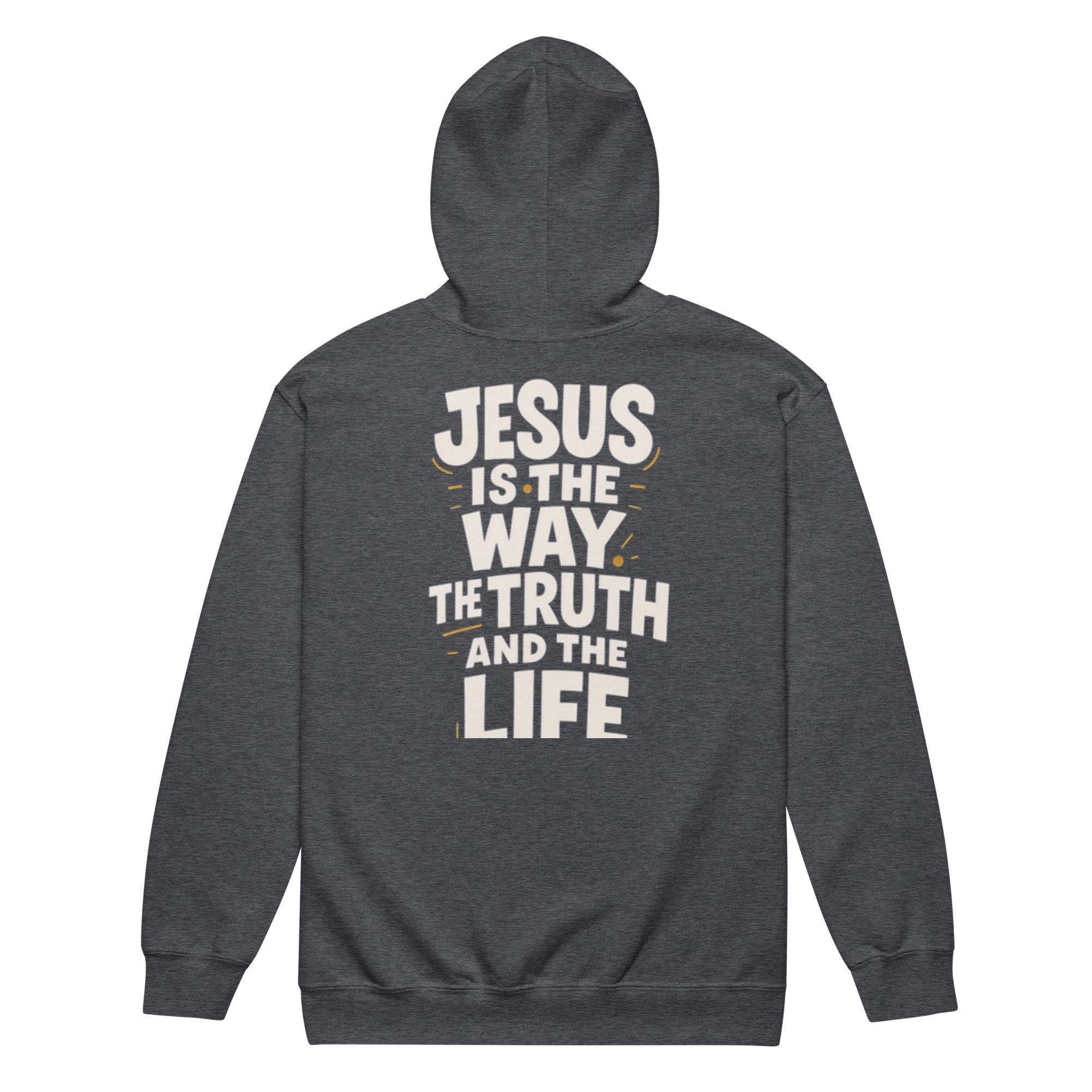 The Way - Unisex heavy blend zip hoodie - Christian Apparel by BASR Clothing