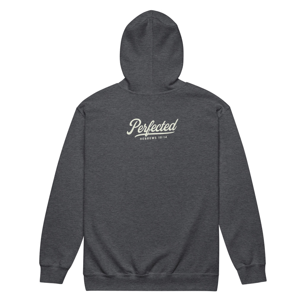 Perfected - Unisex heavy blend zip hoodie - Christian Apparel by BASR Clothing