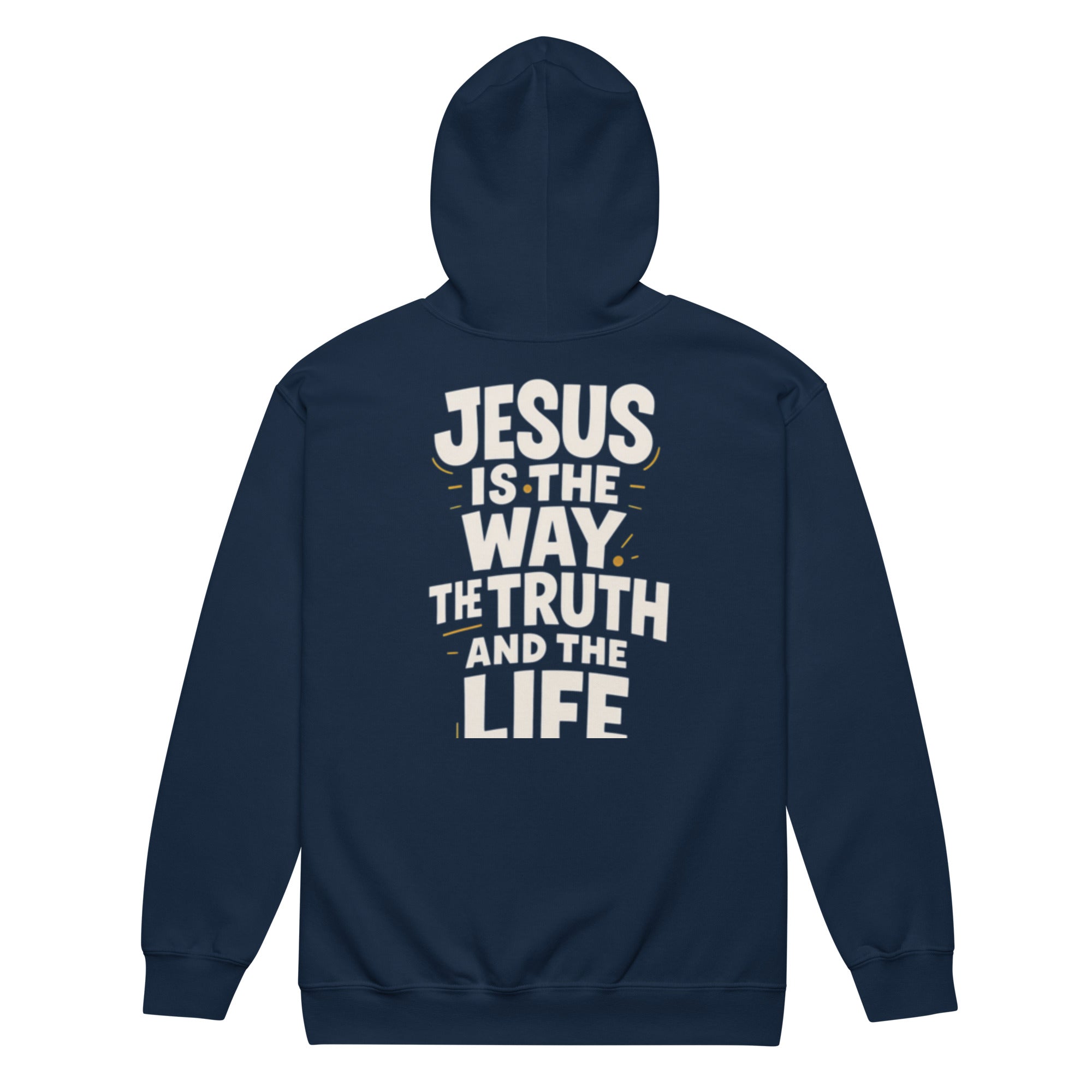 The Way - Unisex heavy blend zip hoodie - Christian Apparel by BASR Clothing