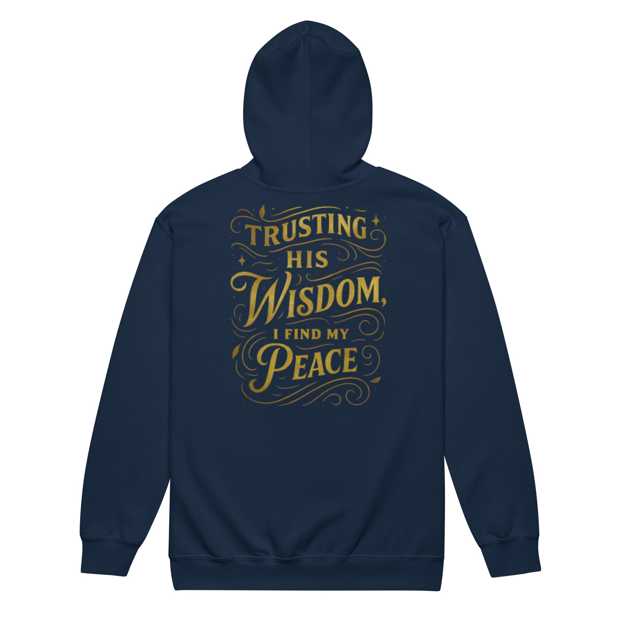 Peace - Unisex heavy blend zip hoodie - Christian Apparel by BASR Clothing