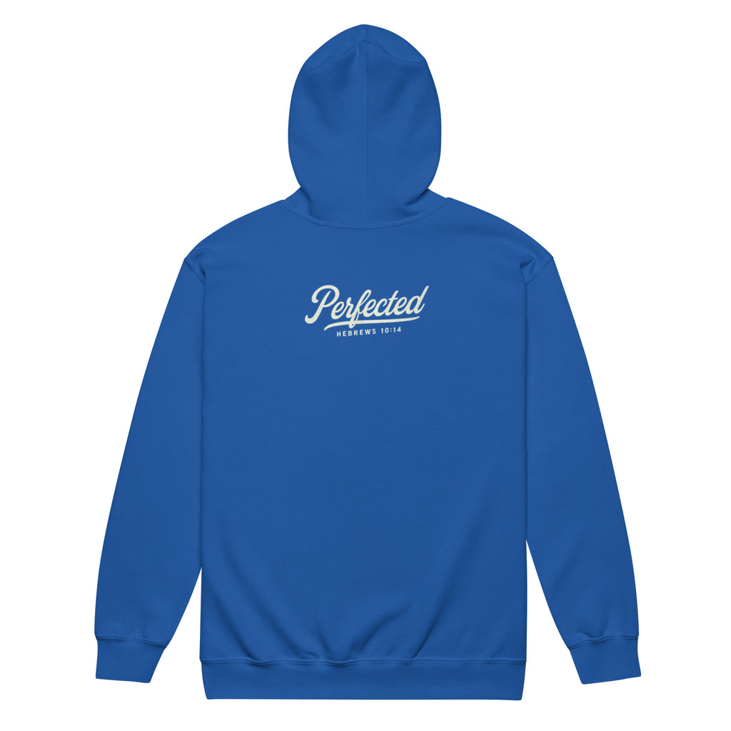 Perfected - Unisex heavy blend zip hoodie - Christian Apparel by BASR Clothing