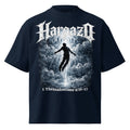 Harpazo - Unisex organic oversized high neck t-shirt - Christian Apparel by BASR Clothing
