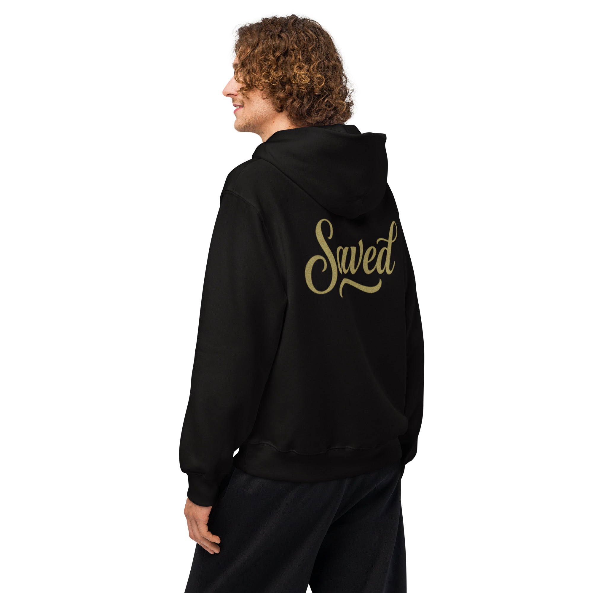 Saved - Oversized heavyweight hoodie - Christian Apparel by BASR Clothing