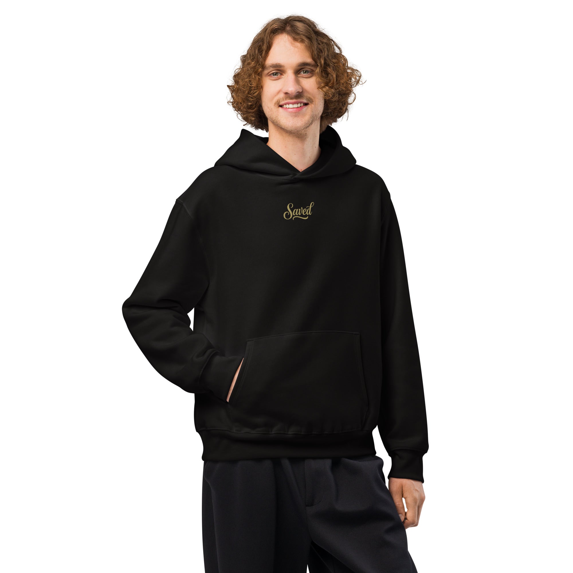 Saved - Oversized heavyweight hoodie - Christian Apparel by BASR Clothing