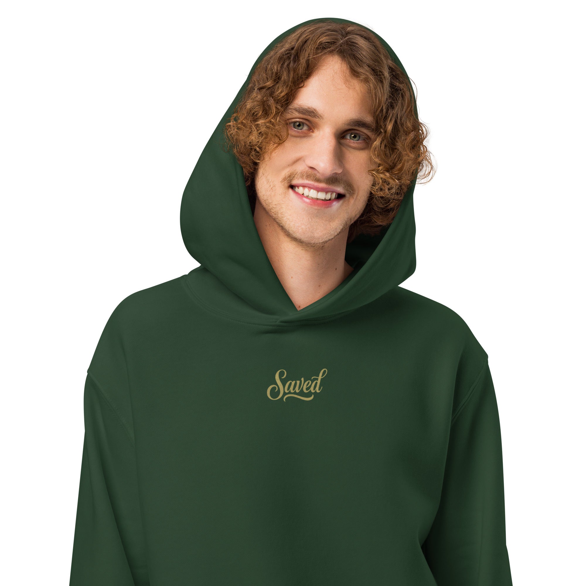 Saved - Oversized heavyweight hoodie - Christian Apparel by BASR Clothing