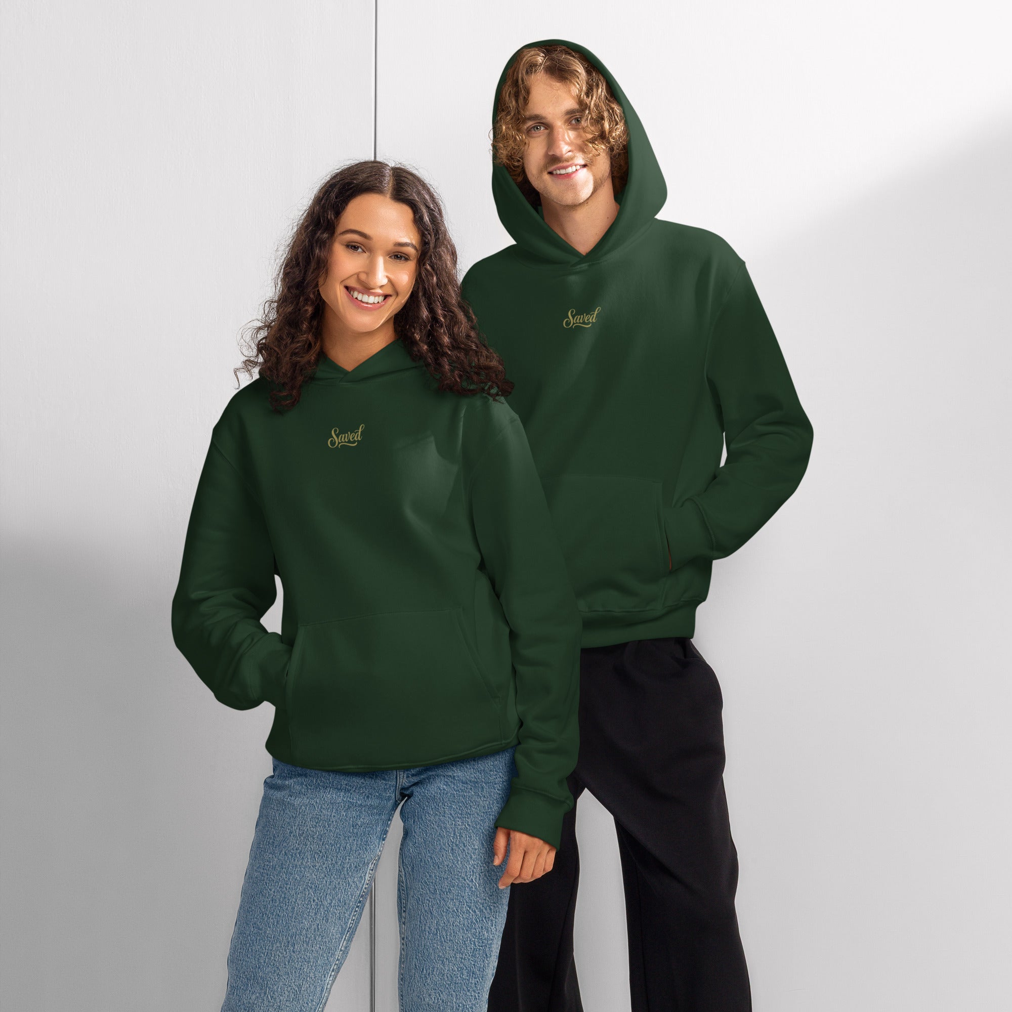 Saved - Oversized heavyweight hoodie - Christian Apparel by BASR Clothing