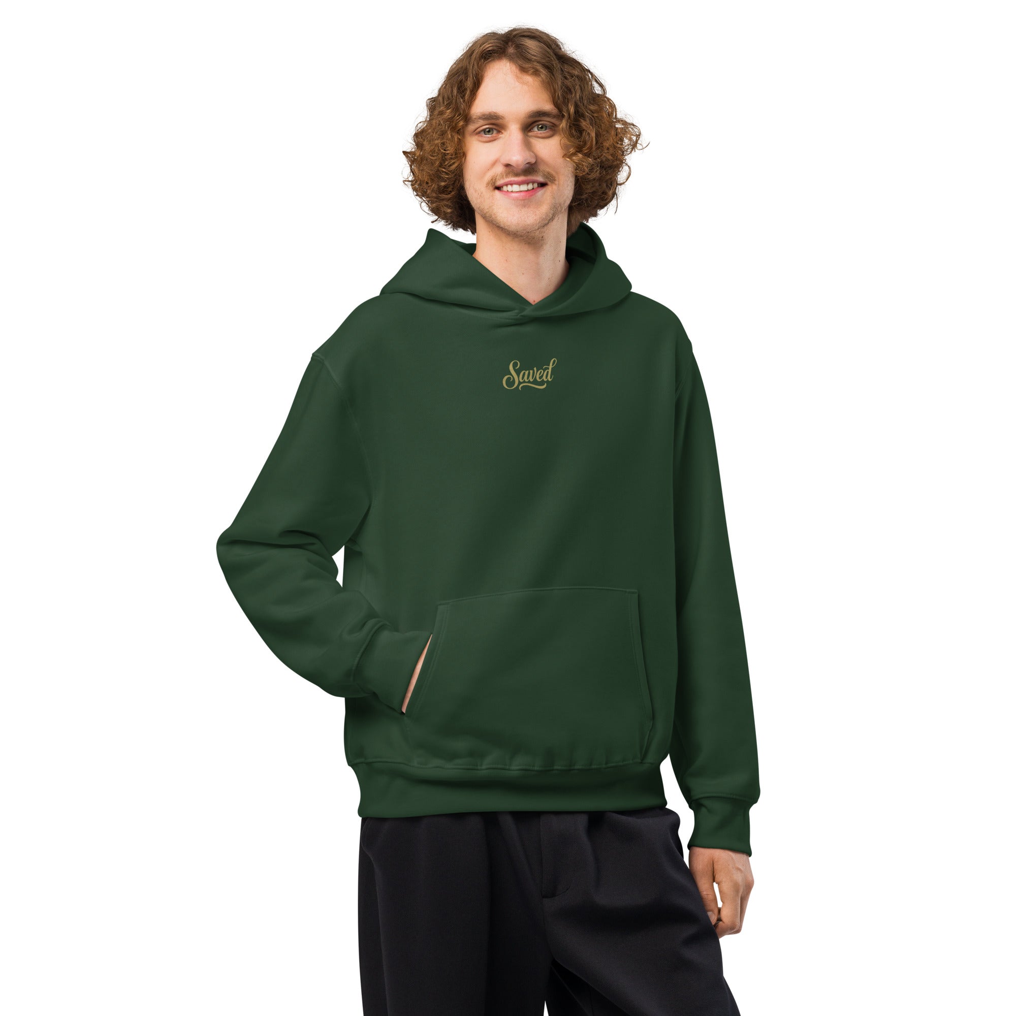 Saved - Oversized heavyweight hoodie - Christian Apparel by BASR Clothing