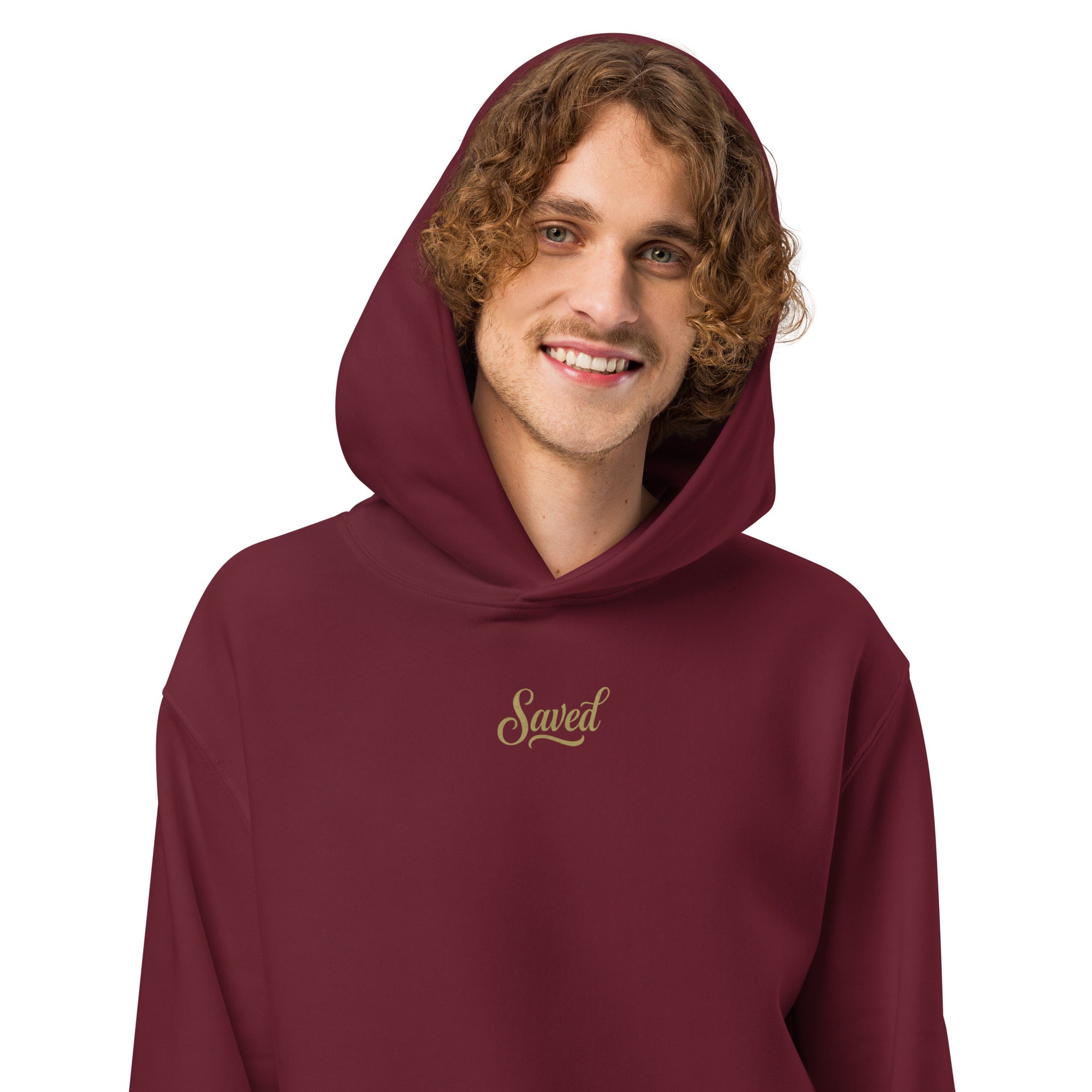 Saved - Oversized heavyweight hoodie - Christian Apparel by BASR Clothing