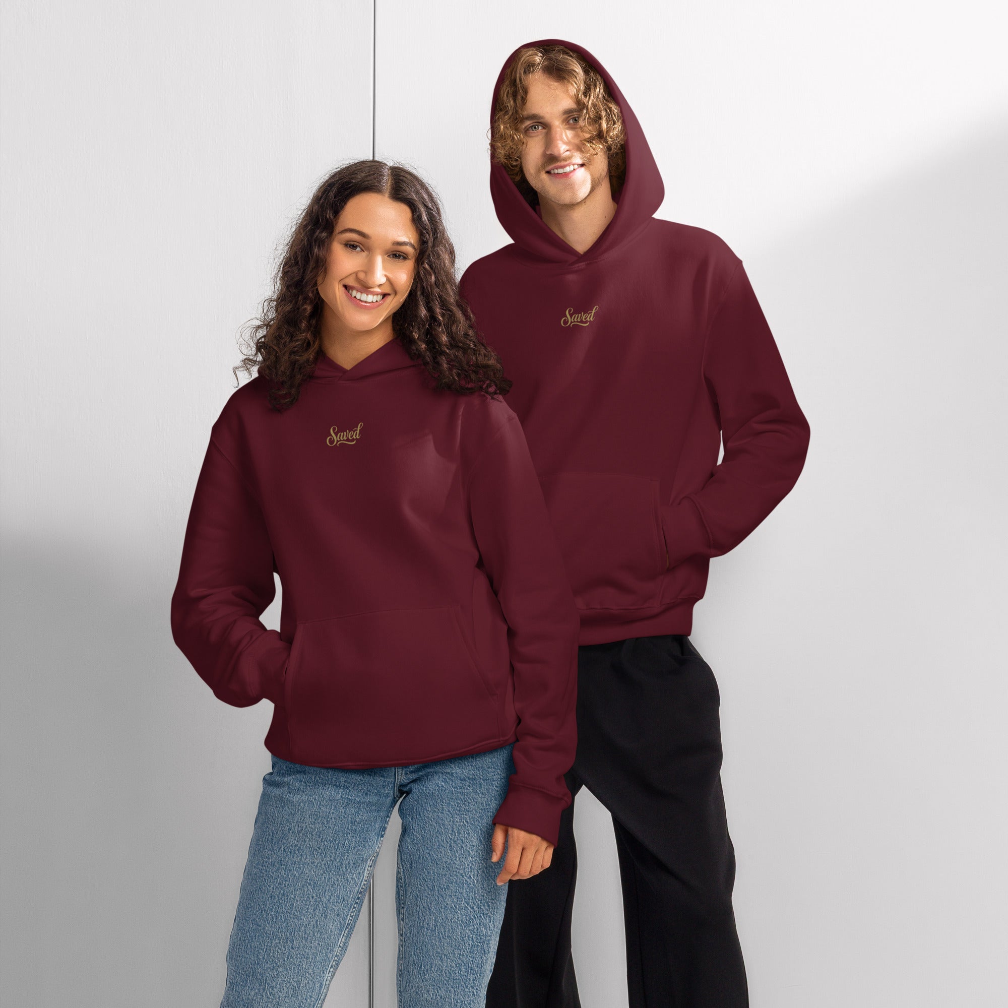 Saved - Oversized heavyweight hoodie - Christian Apparel by BASR Clothing