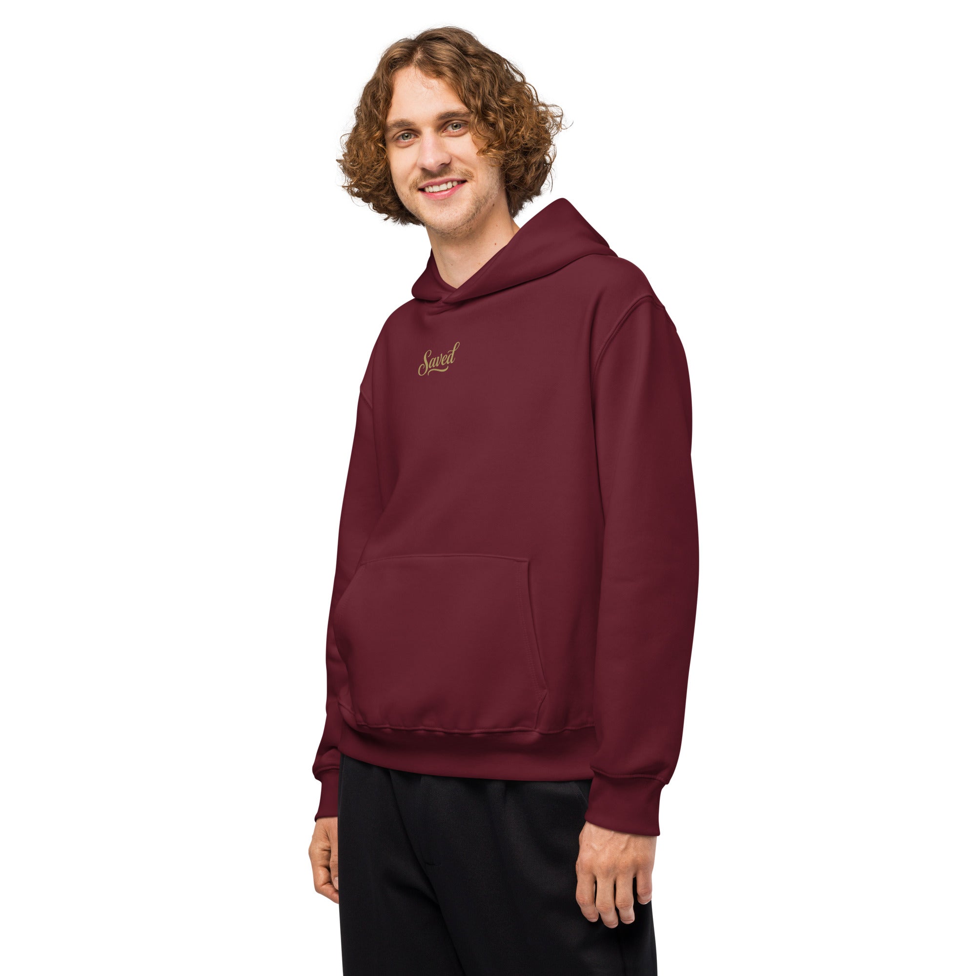 Saved - Oversized heavyweight hoodie - Christian Apparel by BASR Clothing