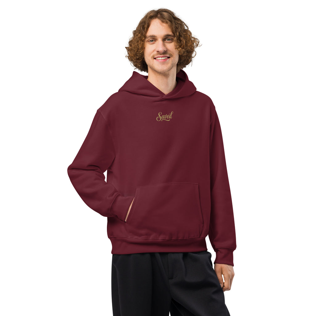 Saved - Oversized heavyweight hoodie - Christian Apparel by BASR Clothing