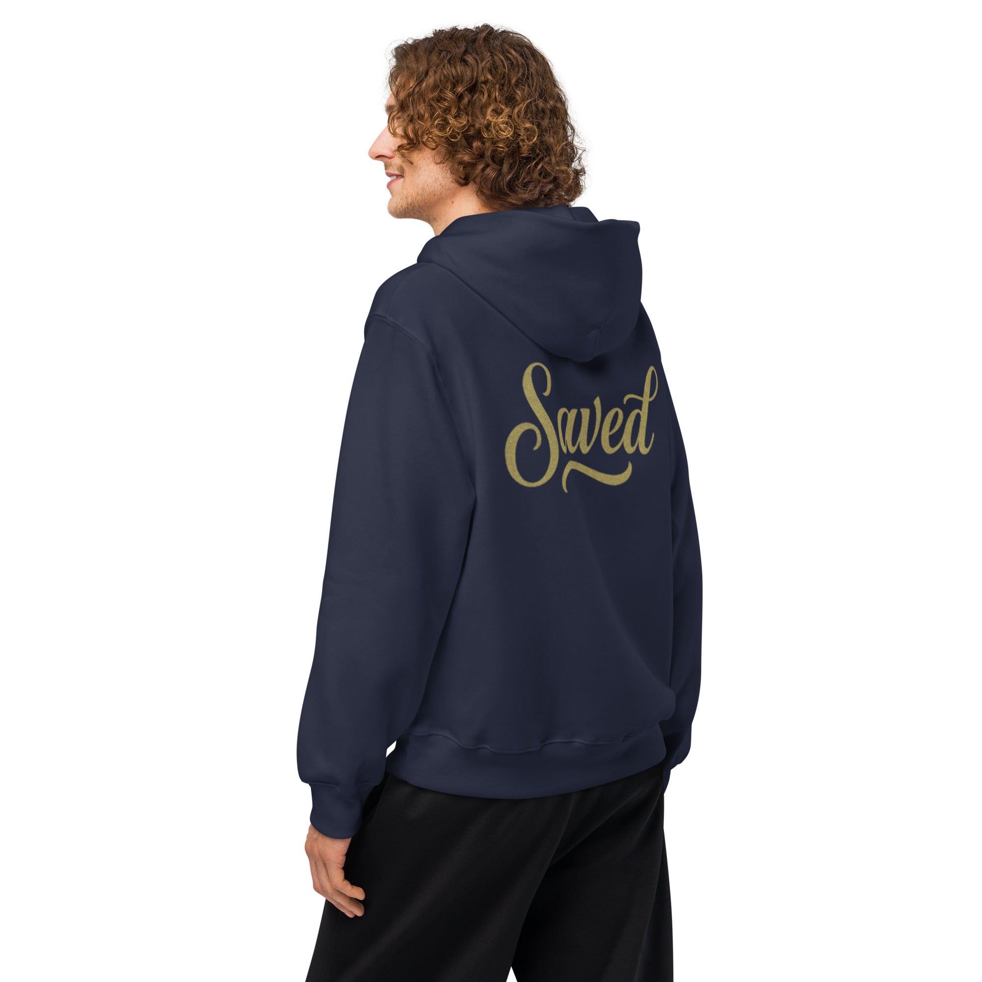 Saved - Oversized heavyweight hoodie - Christian Apparel by BASR Clothing
