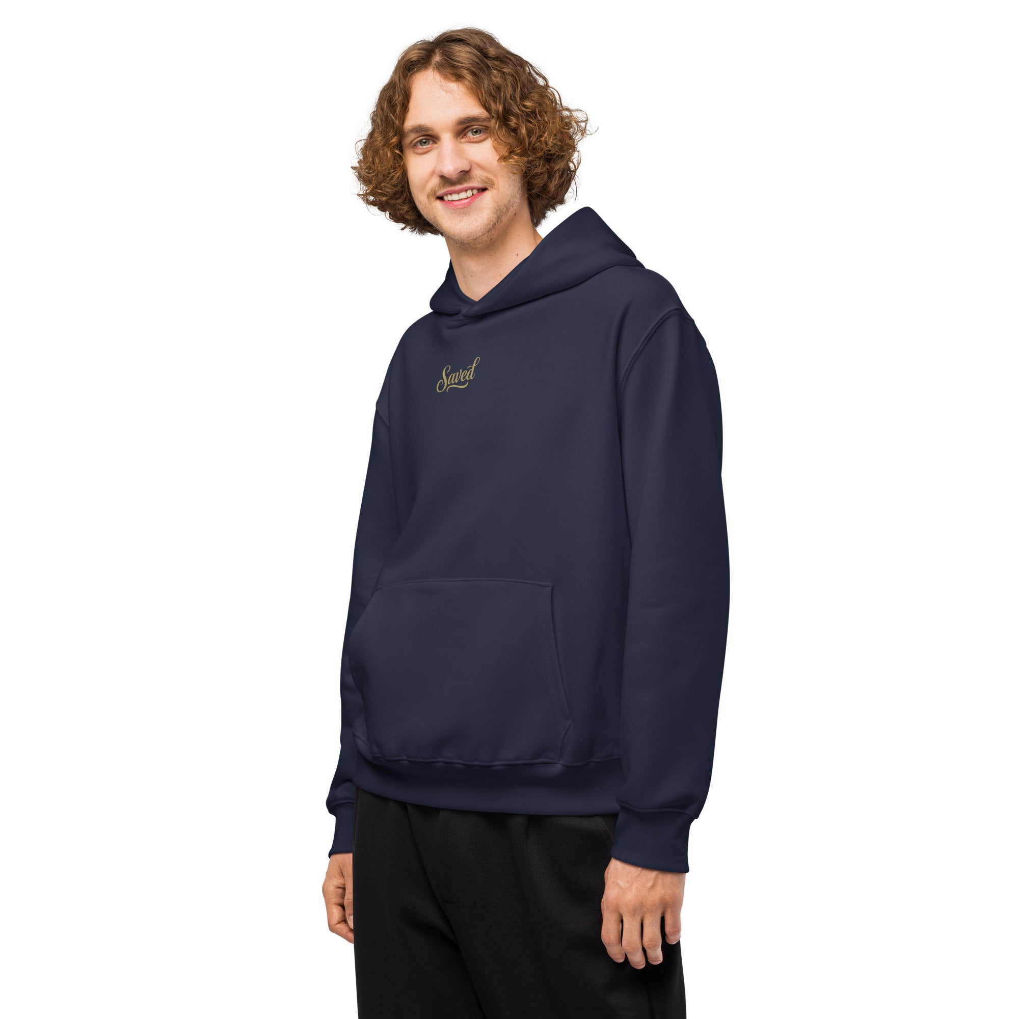 Saved - Oversized heavyweight hoodie - Christian Apparel by BASR Clothing