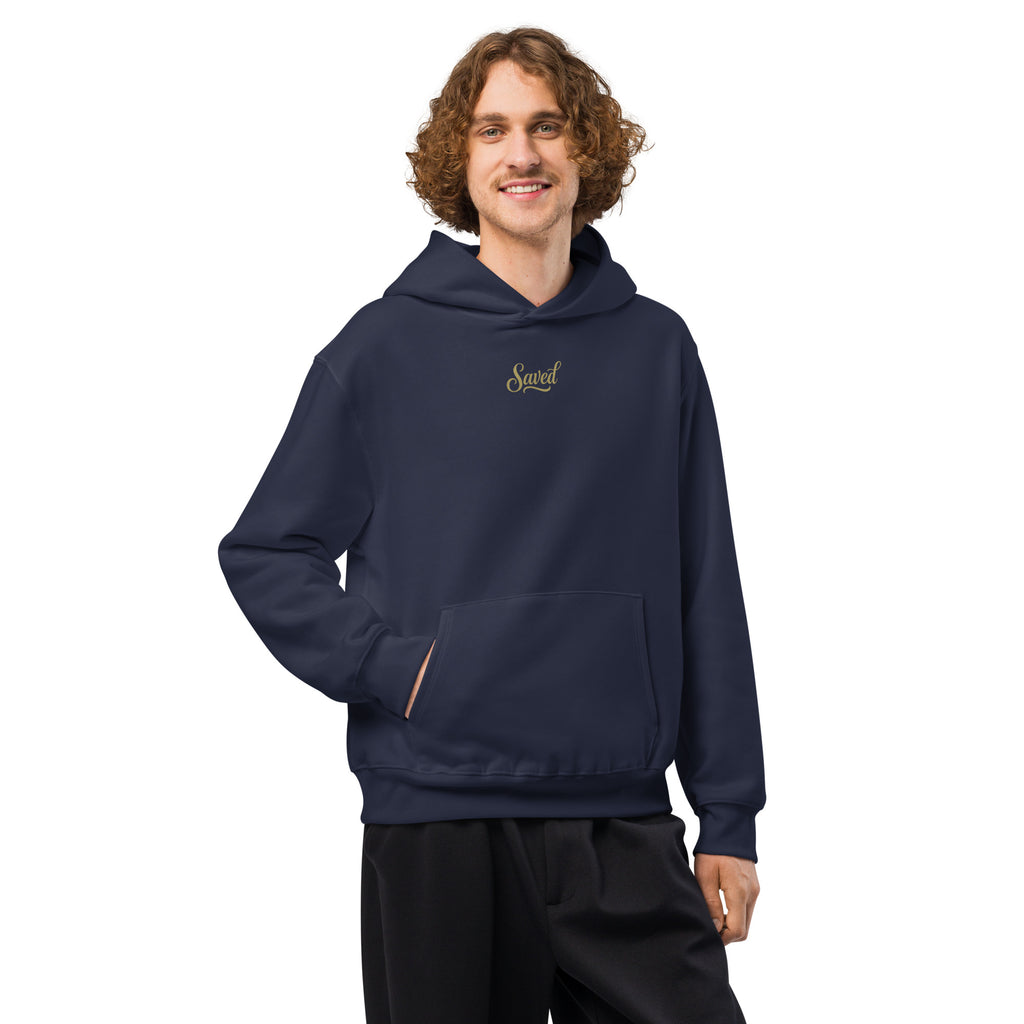 Saved - Oversized heavyweight hoodie - Christian Apparel by BASR Clothing