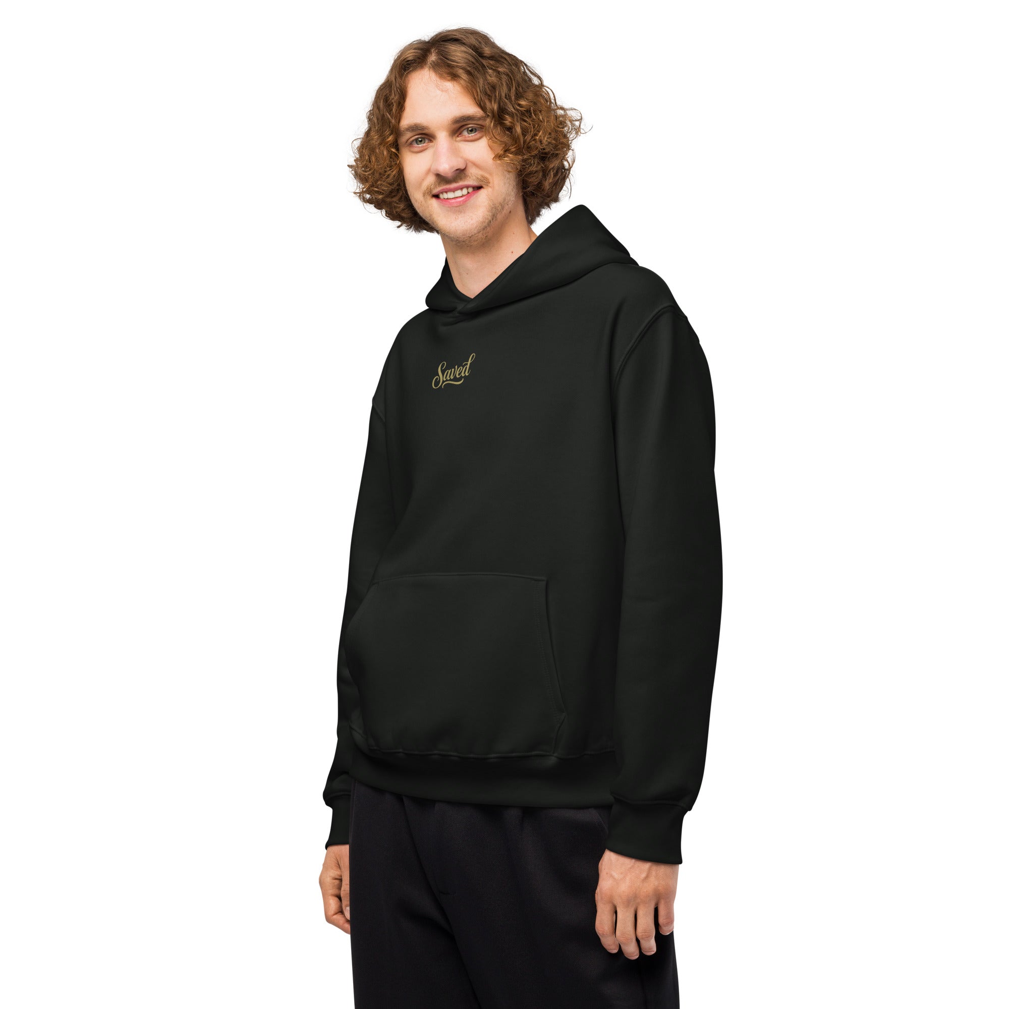 Saved - Oversized heavyweight hoodie - Christian Apparel by BASR Clothing