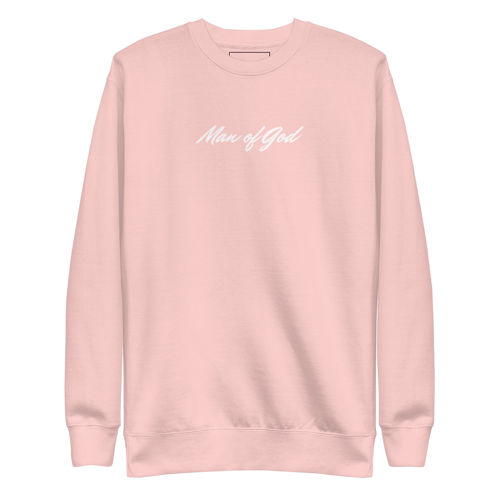Man of God Sweatshirt: Unisex Fleece Christian Apparel - Christian Apparel by BASR Clothing