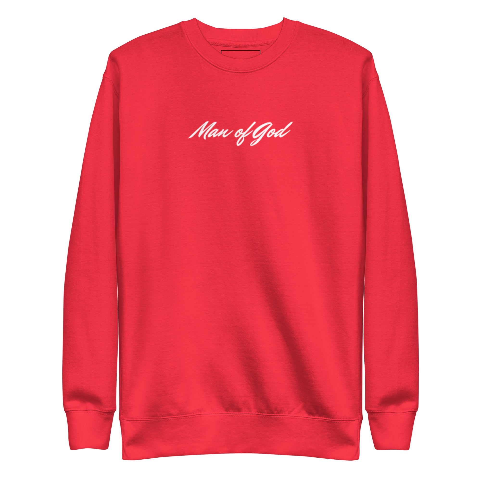 Man of God Sweatshirt: Unisex Fleece Christian Apparel - Christian Apparel by BASR Clothing