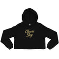 Choose Joy - Crop Hoodie - Christian Apparel by BASR Clothing