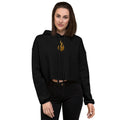 On Fire for Jesus - Crop Hoodie - Christian Apparel by BASR Clothing