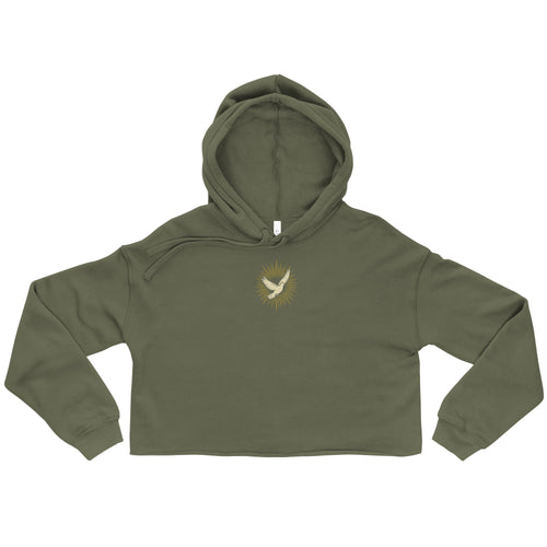 Dove - Crop Hoodie - Christian Apparel by BASR Clothing
