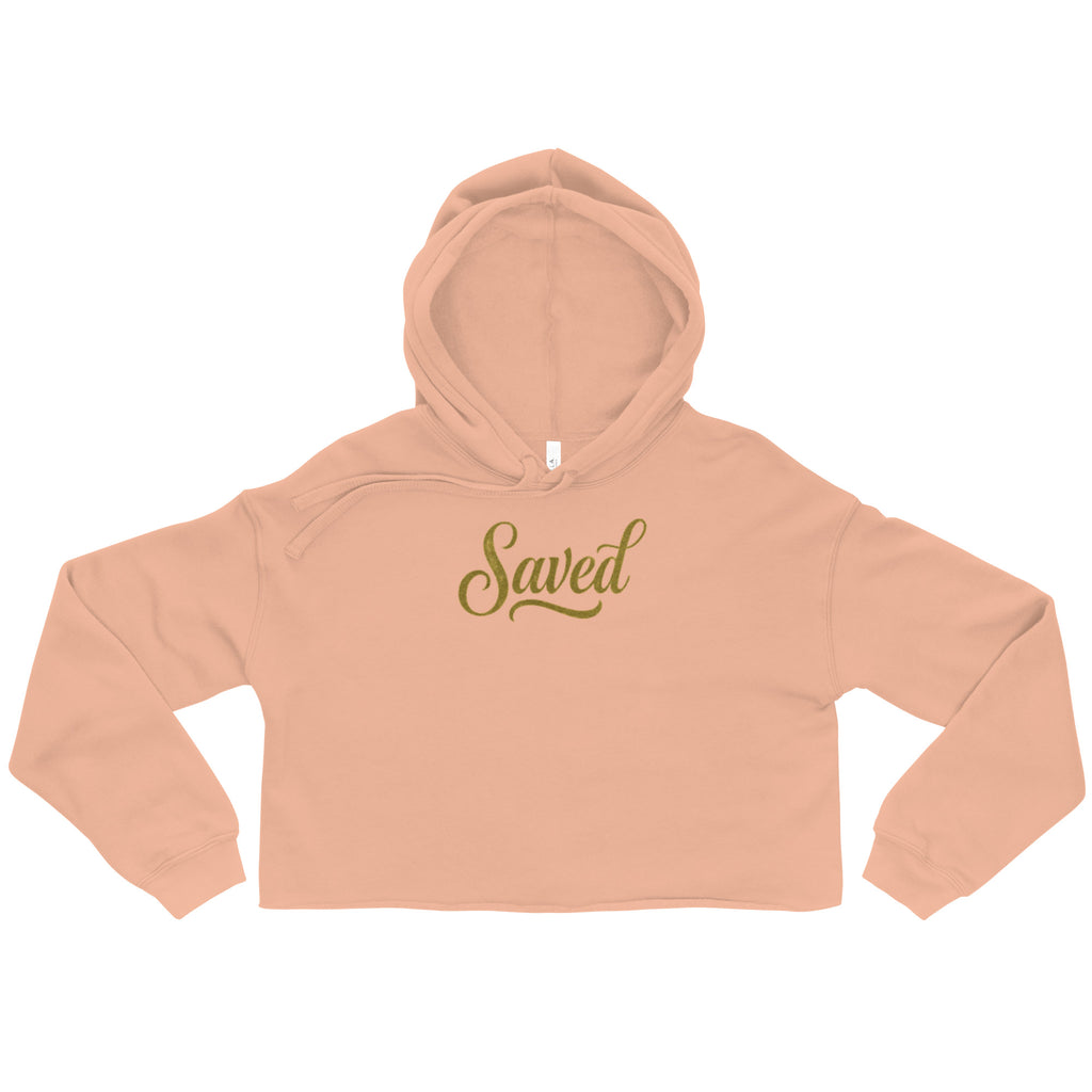 Saved - Crop Hoodie - Christian Apparel by BASR Clothing