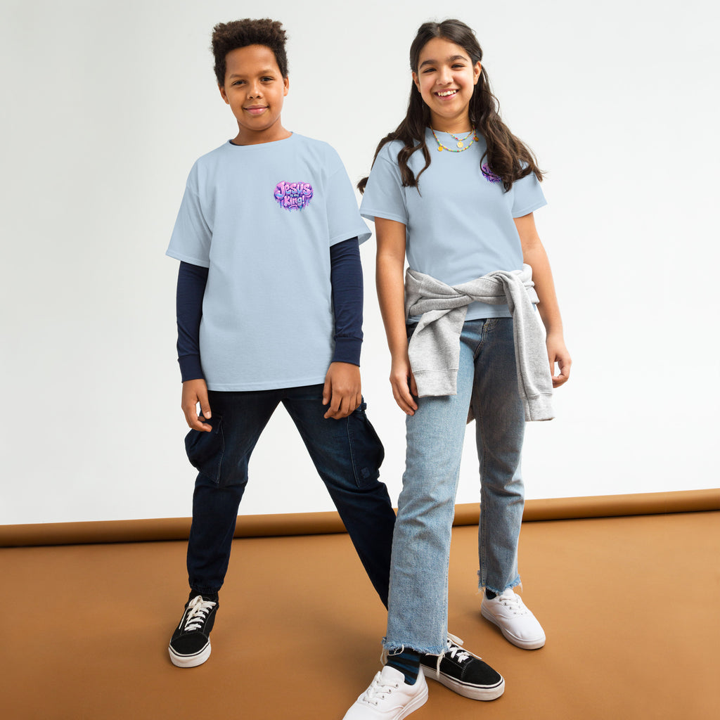 Jesus is my King - Youth classic tee - Christian Apparel by BASR Clothing