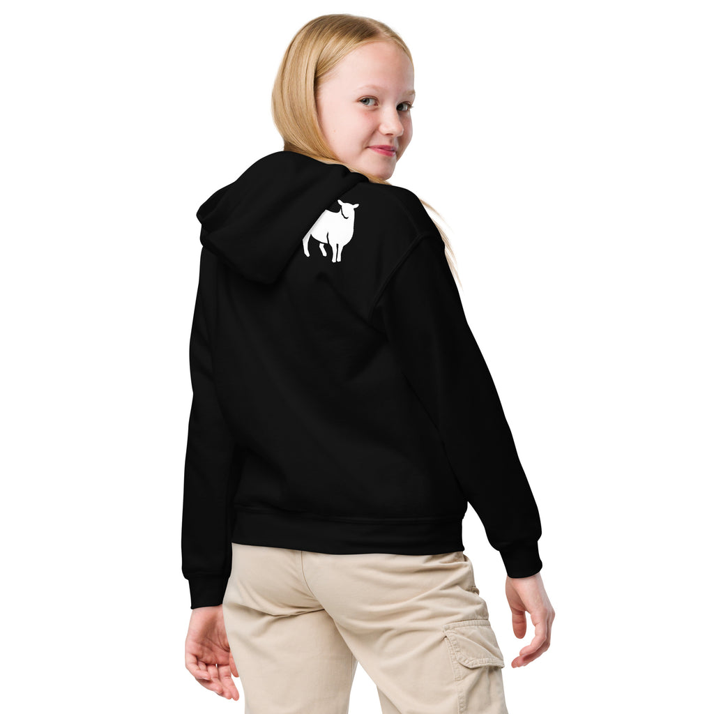 The Lord is my Shepherd - Youth heavy blend hoodie - Christian Apparel by BASR Clothing