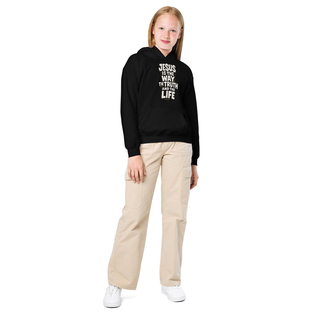 The Way - Youth heavy blend hoodie - Christian Apparel by BASR Clothing