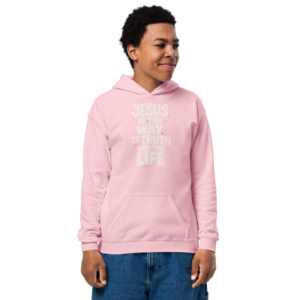 The Way - Youth heavy blend hoodie - Christian Apparel by BASR Clothing