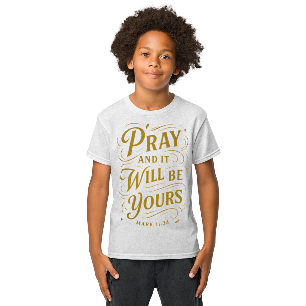 Pray - Youth t-shirt - Christian Apparel by BASR Clothing